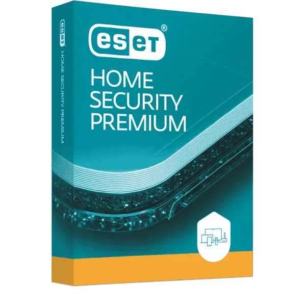 افکت تصویری از بسته نرم‌افزار امنیت خانگی ایست؛ محافظت پیشرفته و کامل در برابر تهدیدات سایبری برای کامپیوتر، لپ‌تاپ و دستگاه‌های موبایل.