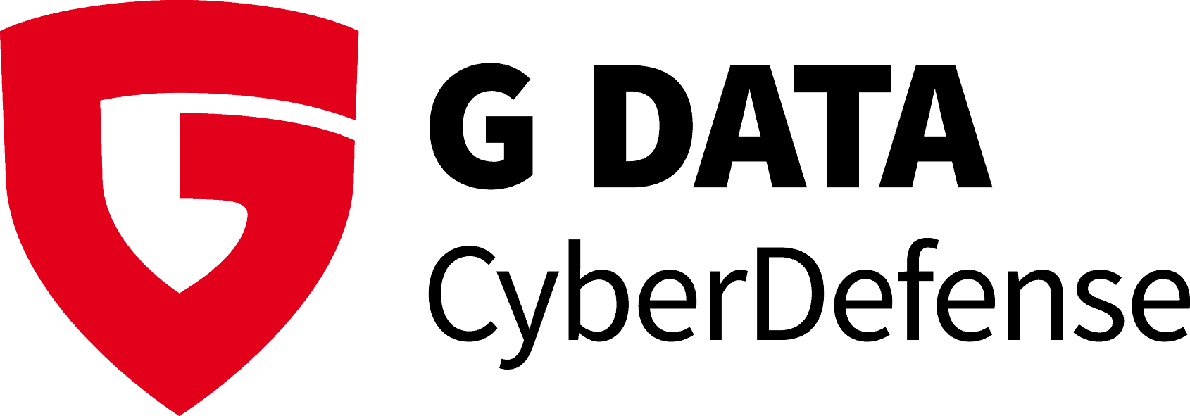 لوگوی جی‌دیتا (G DATA CyberDefense) – قرمز