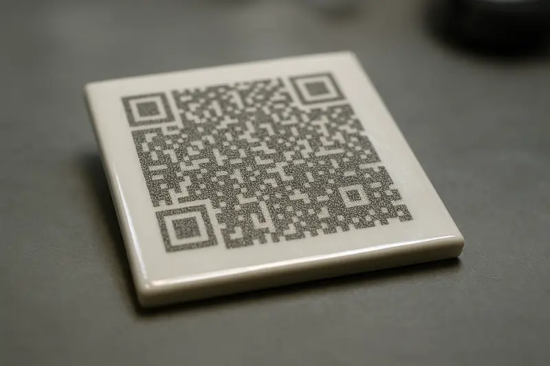 کد QR میکروسکوپی ۲ ترابایت در صفحه A4