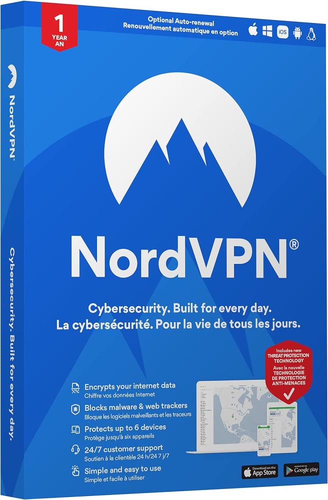 NordVPN Standard VPN + Cybersecurity NordVPN Standard VPN + Cybersecurity