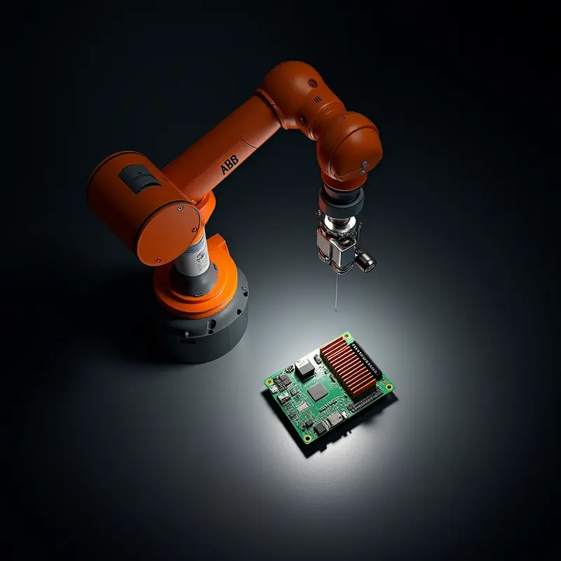 همکاری ABB Robotics و NVIDIA برای هوش مصنوعی صنعتی