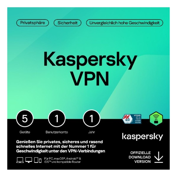 Kaspersky Secure Connection VPN