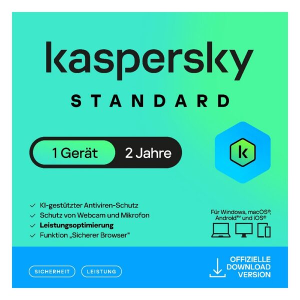 خرید Kaspersky Standard | محافظت استاندارد و ضروری