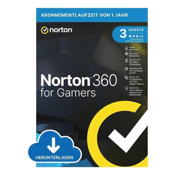 Norton 360 kein ABO inkl. 50GB for Gamers