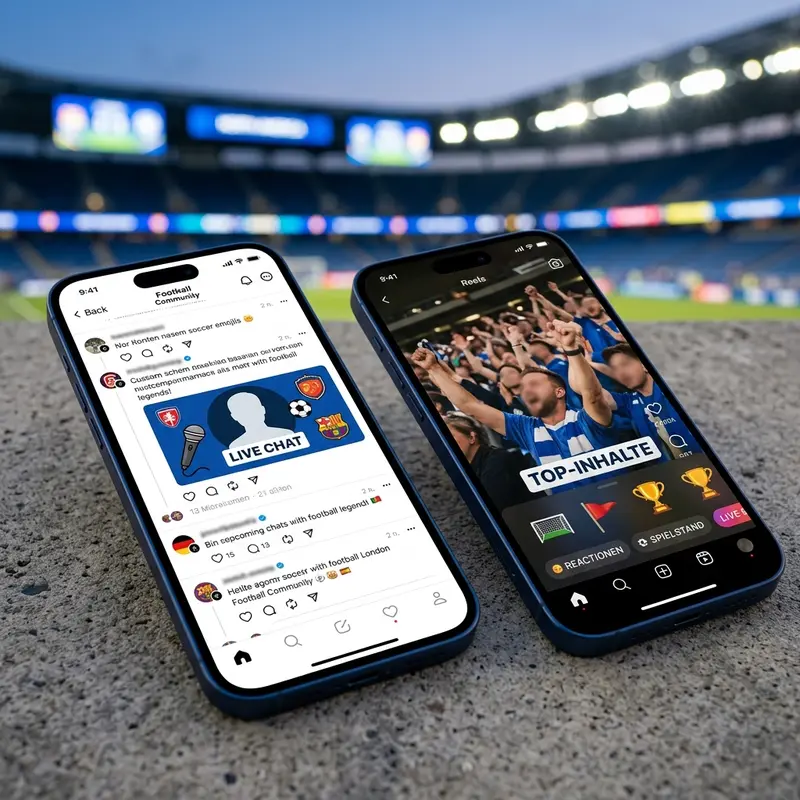 Meta bringt Fußball-Funktionen für alle Apps