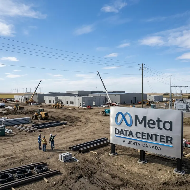 Meta baut erstes Rechenzentrum in Kanada