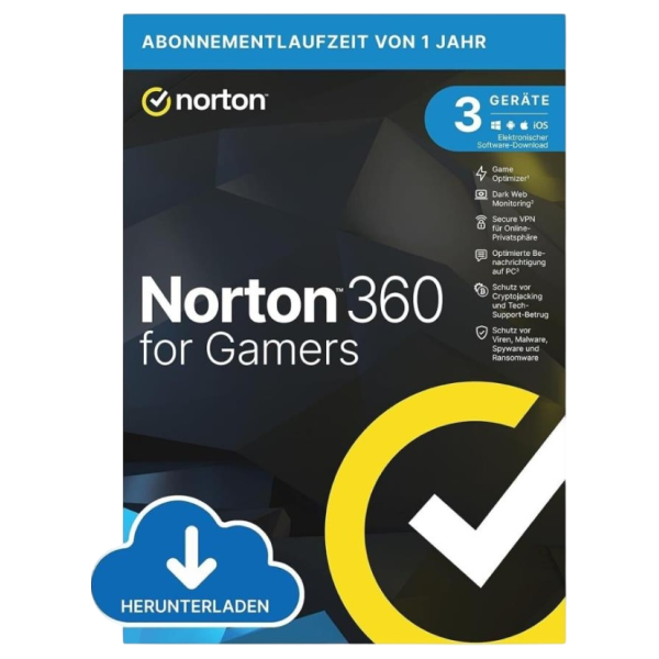 Norton 360 kein ABO inkl. 50GB for Gamers